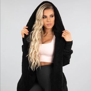 Buffbunny Teddy Coat Onyx